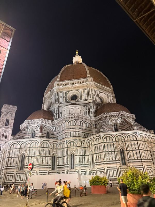 The Duomo of Florence at night